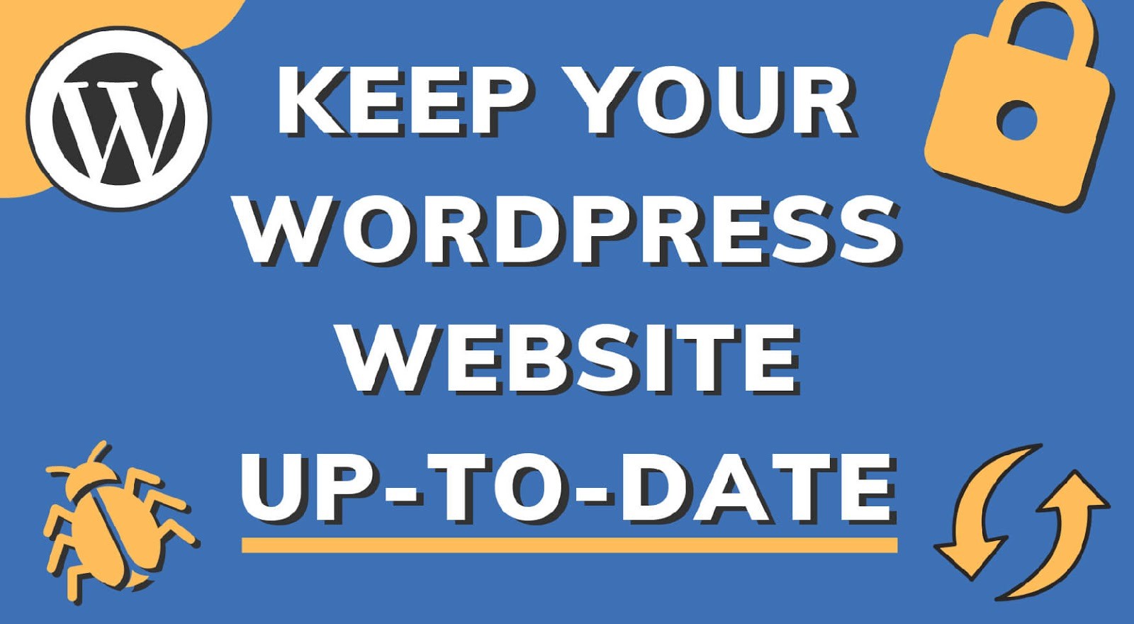 keep your wordpress website uptodate
