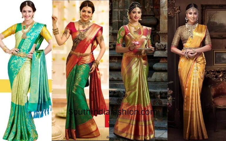 Top 7 Color Contrasts For Blouse And Saree