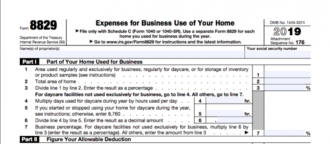 How To Fill Out Form 8829