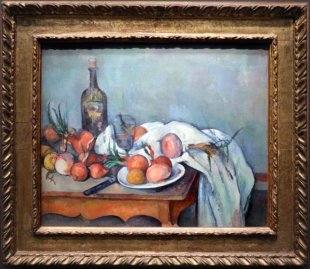 Still-Life With Onions (1885) [A Drawing]