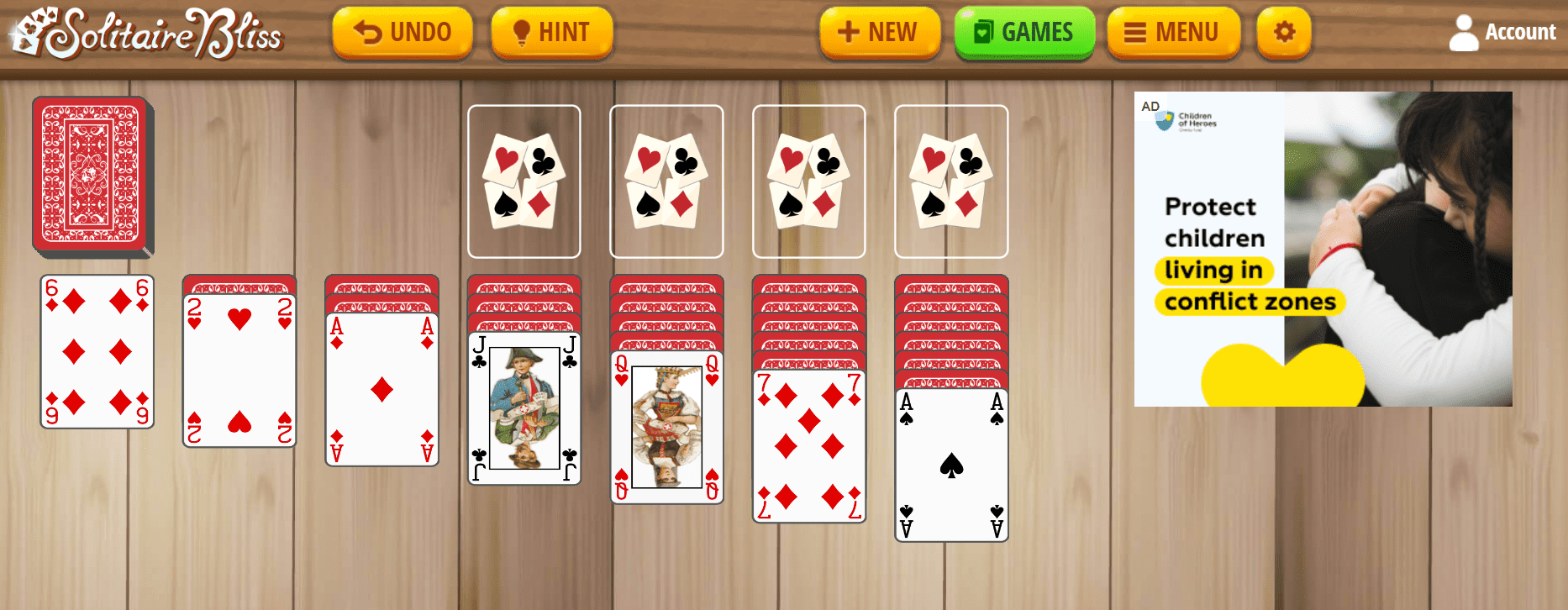 Solitaire Bliss