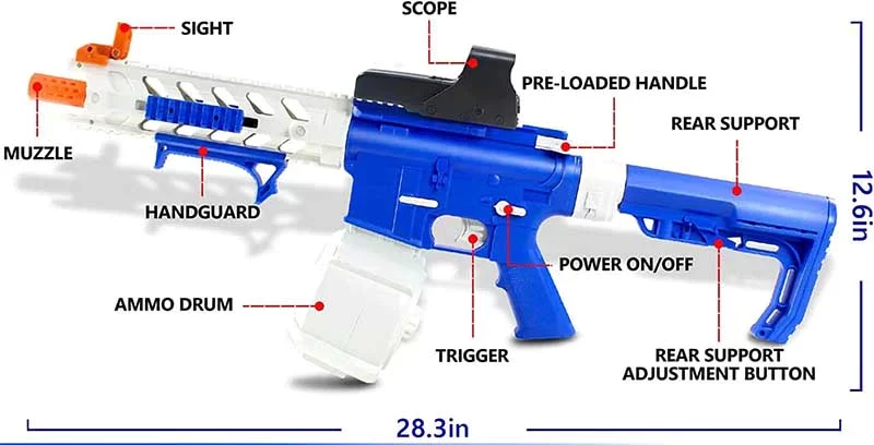 CS0966 M4 Orbeez Gun