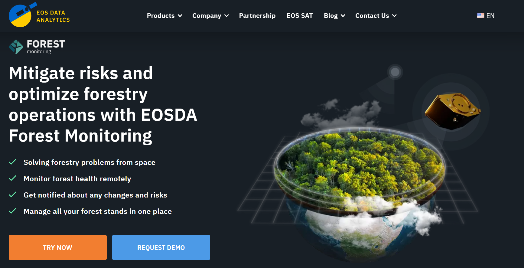 EOSDA Forest Monitoring