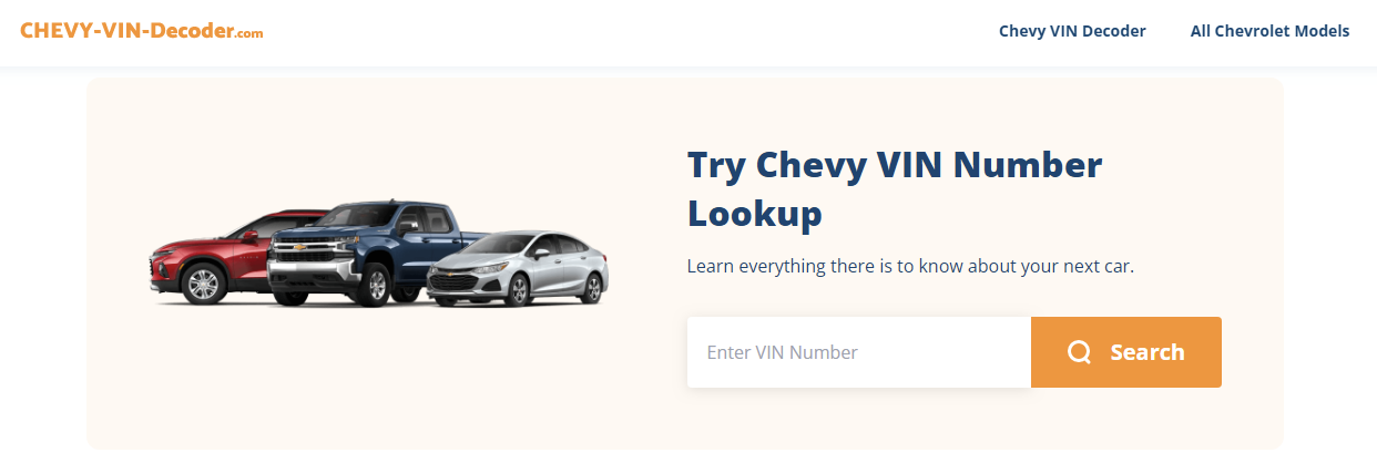 Is It Worth Using Chevy-VIN-Decoder To Know The Details Of A Vehicle?