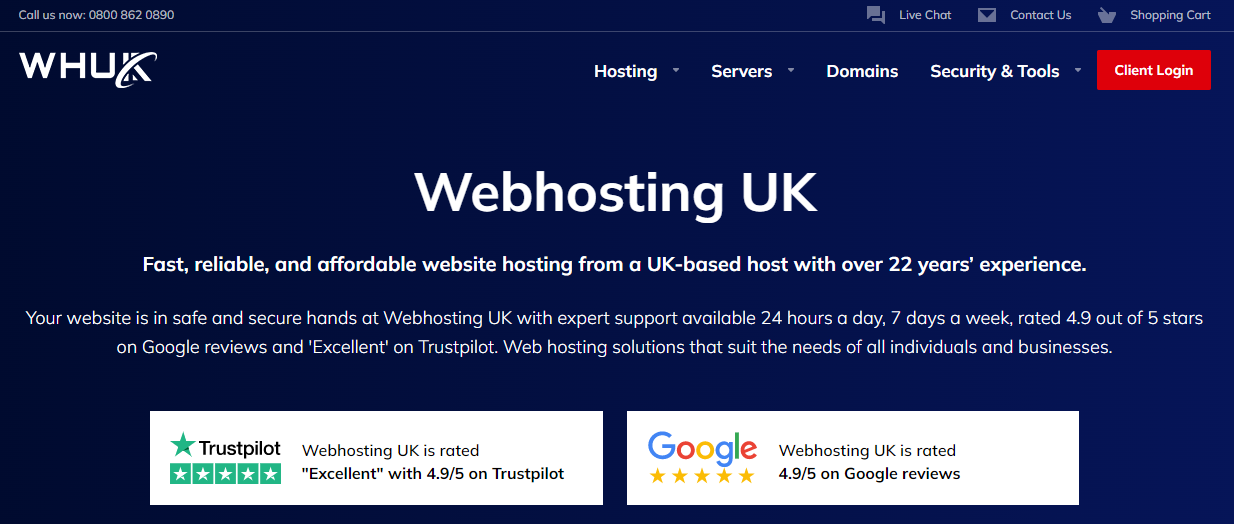 Webhosting UK Review: UK’s Best Managed Linux VPS Hosting Provider in 2023