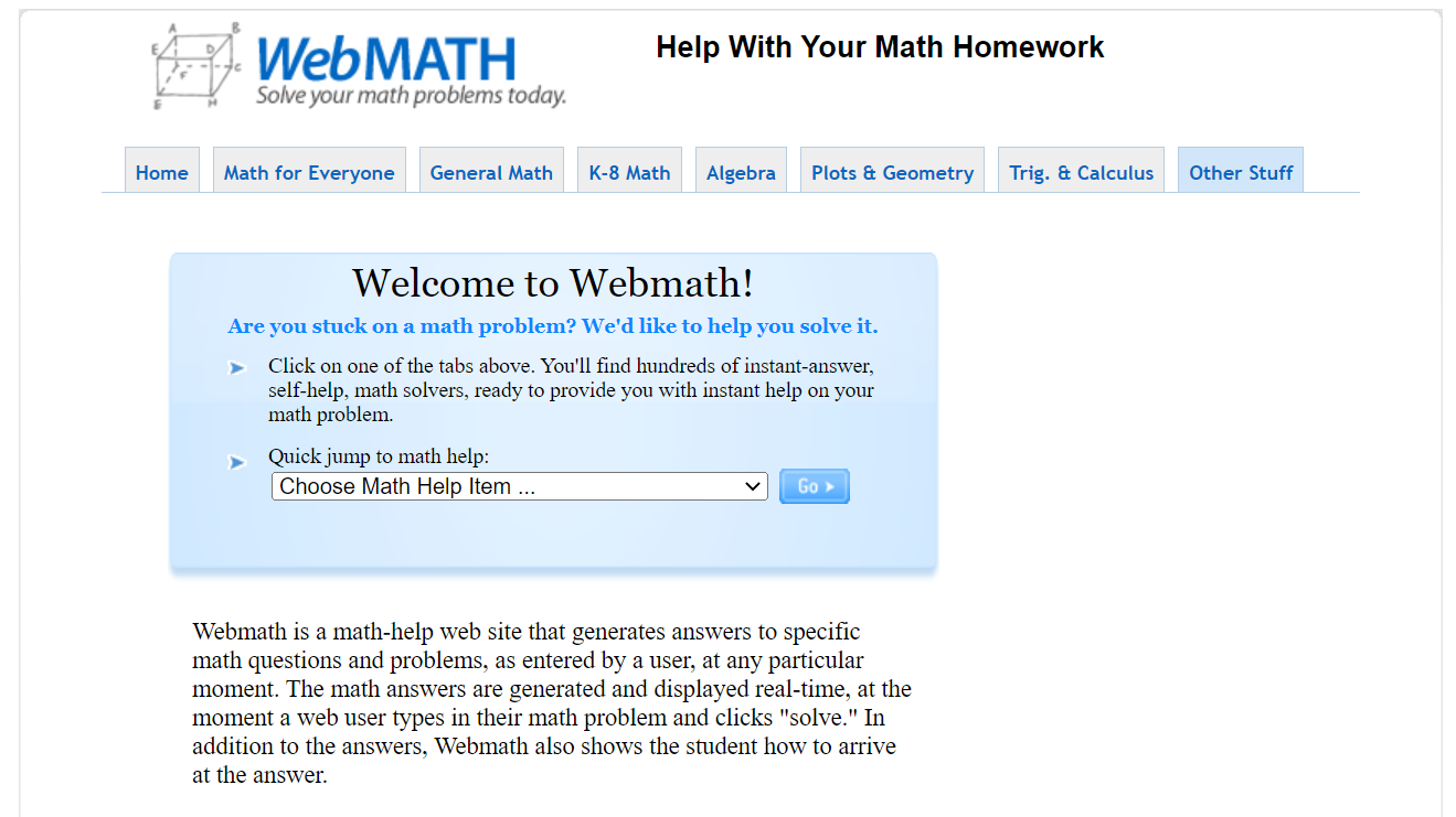 WebMath