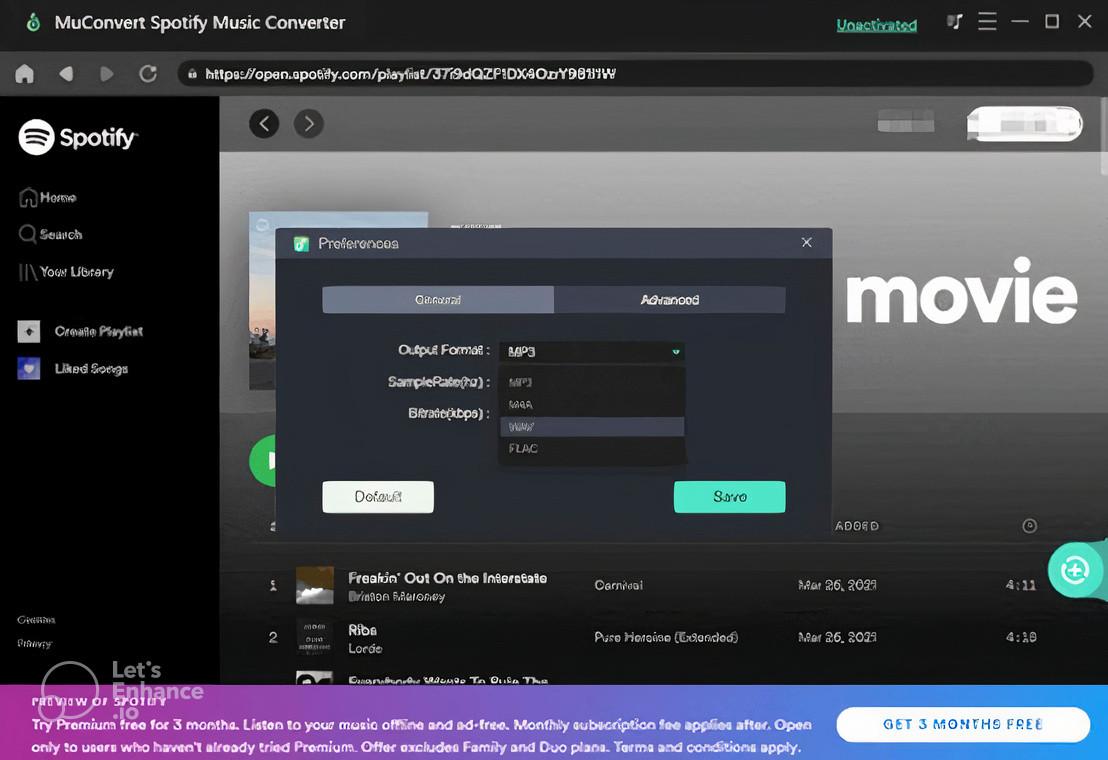 MuConvert Spotify Music Converter 