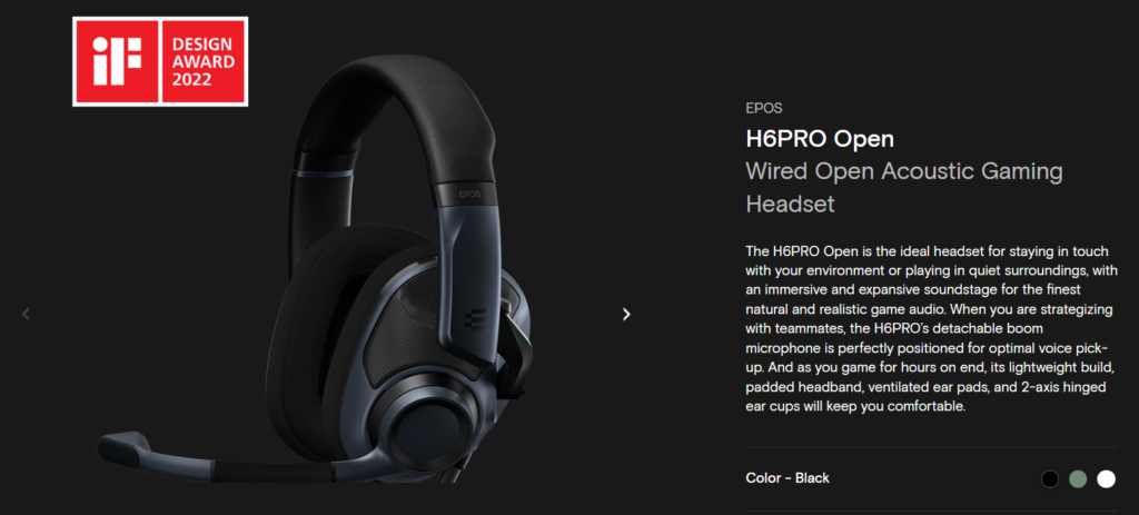 Epos H6Pro Wired Headset