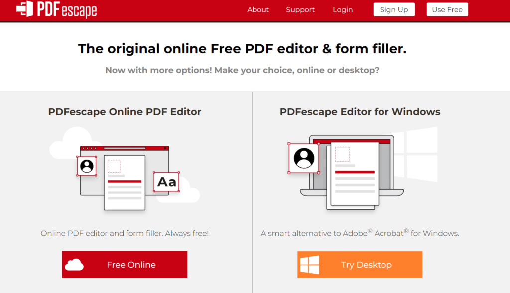 PDFescape Editor