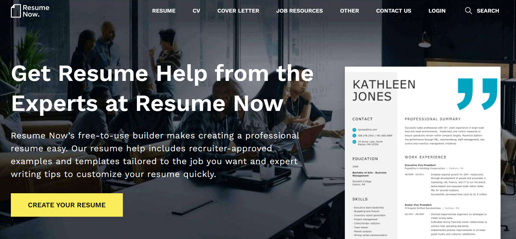 Resume Now Alternatives | Similar Sites Like Resume Now