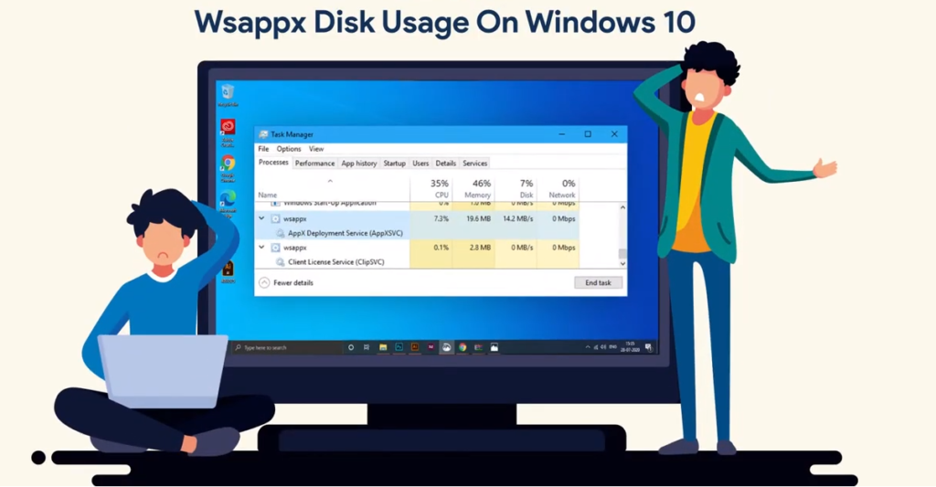 Windows 10 “WSAPPX” High Disk & CPU Usage Problem Solved