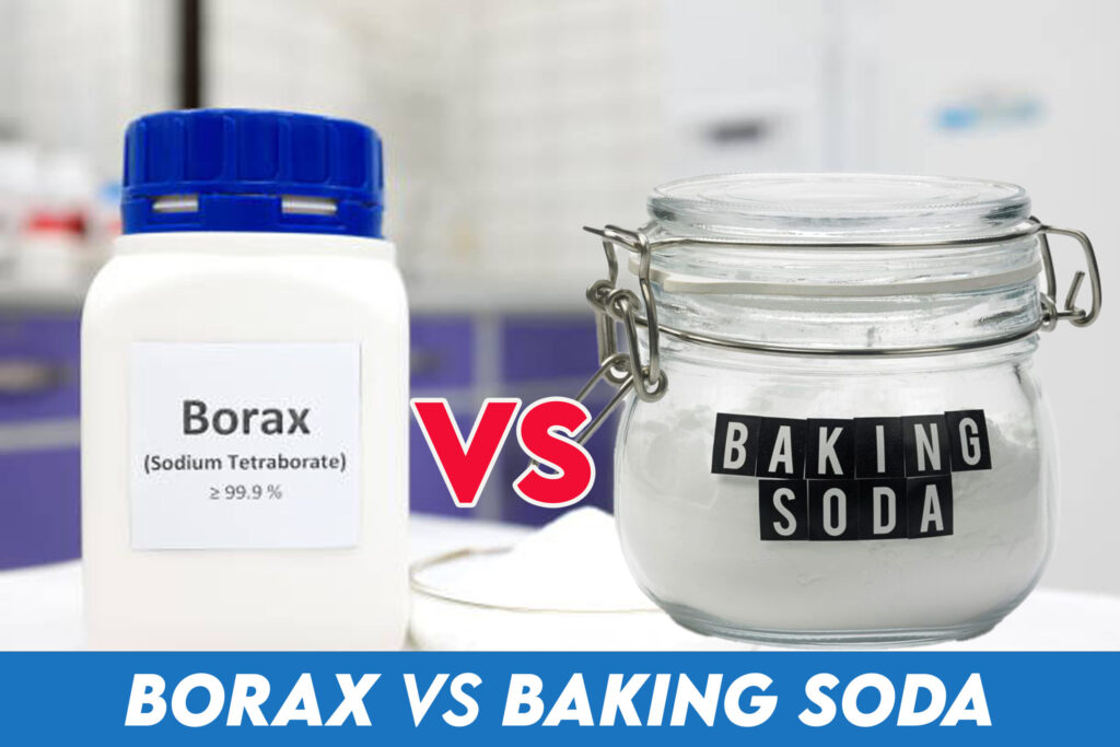Difference between Borax and Baking Soda 