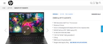 OMEN By HP 17-Ck2004TX Review