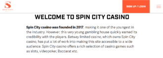 Spin-City.Ca Review: A Comprehensive Look at the Brand