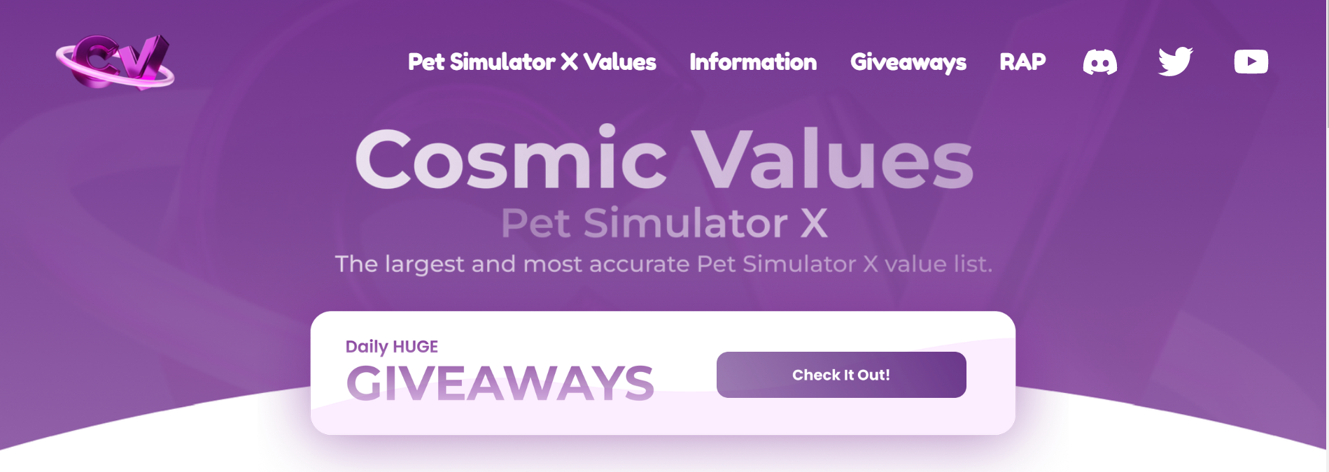 Using the Cosmic Values Website Correctly