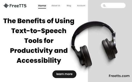 The Benefits of Using Text-to-Speech Tool for Productivity and Accessibility