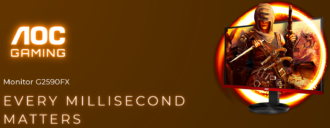 24.5″ AOC G-2590fx: Review