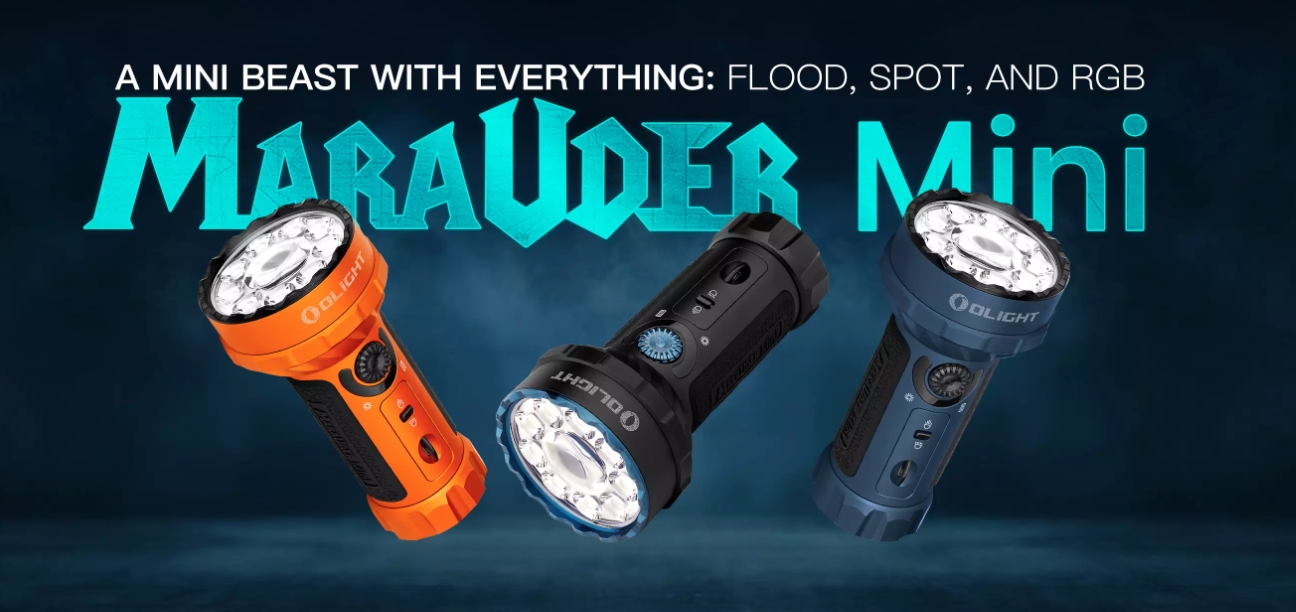 Marauder Mini Powerful LED Rechargeable Flashlight