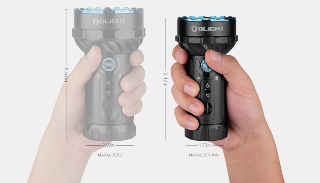 Marauder Mini Powerful LED Rechargeable Flashlight