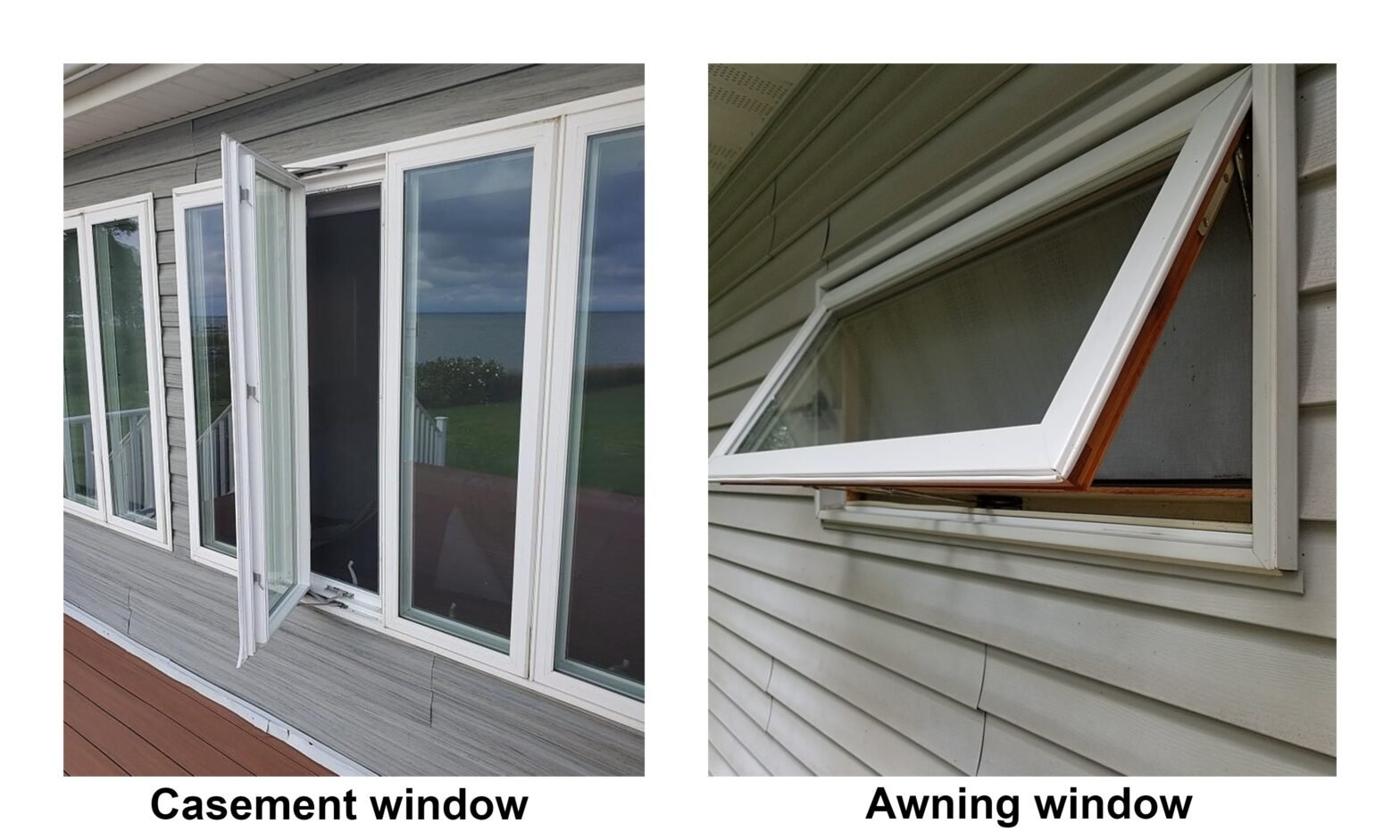 Awning Windows vs Casement