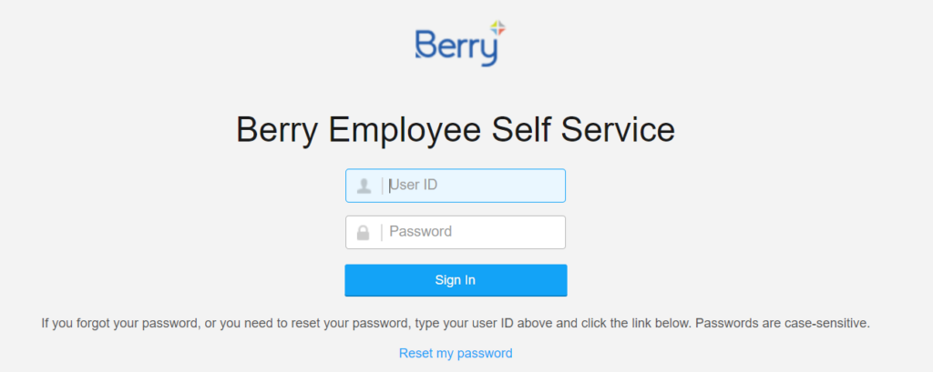 Berry Self Service
