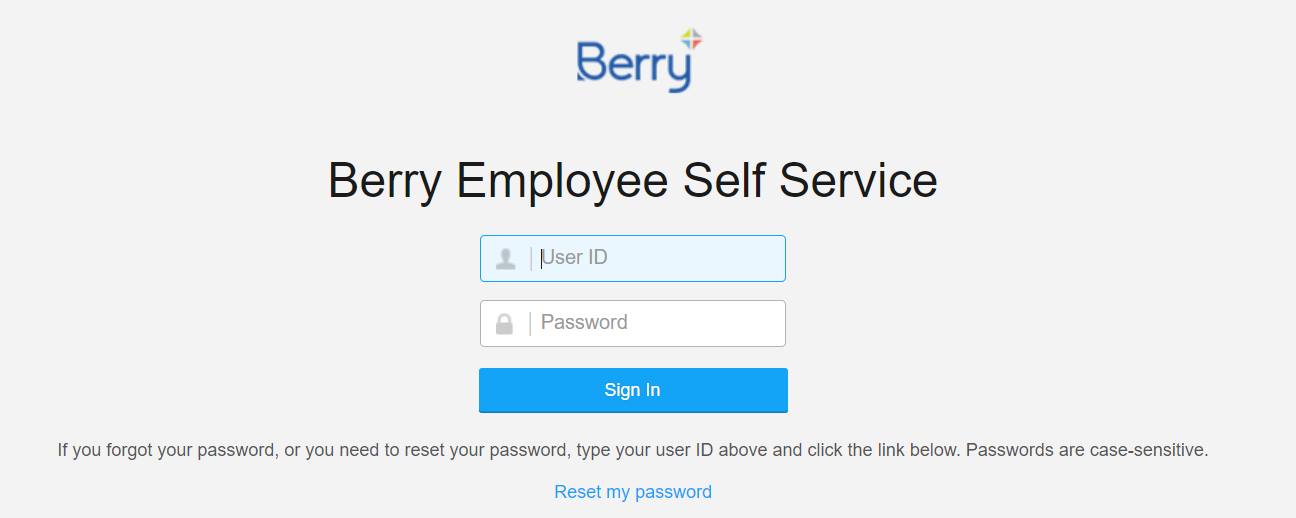 How To Login To Berry Self Service?