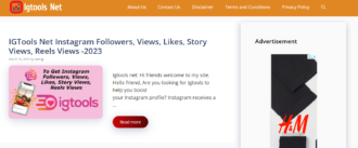 Igtools.Net Views 2023: How To Login?