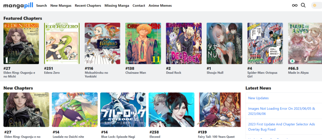 Mangapill: Manga Stories for Everyone