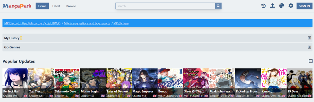 10 Alternatives Of MangaPark