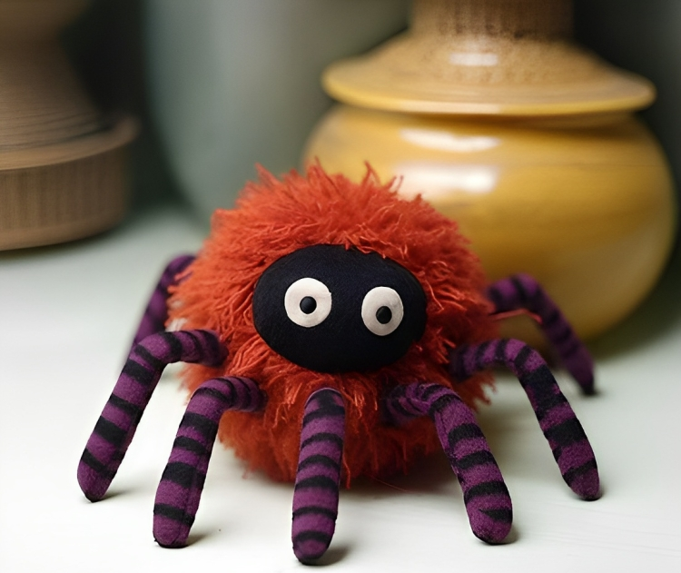 Spooky Spider Stuffed Animal
