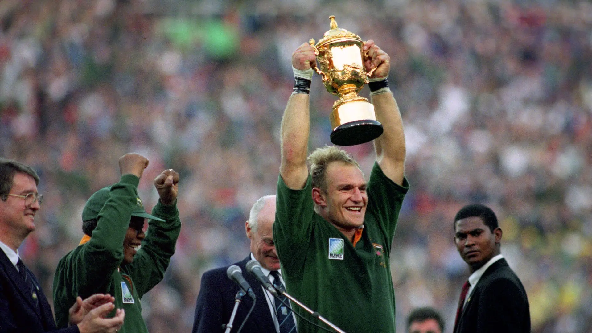 1995: World Cup win on home soil