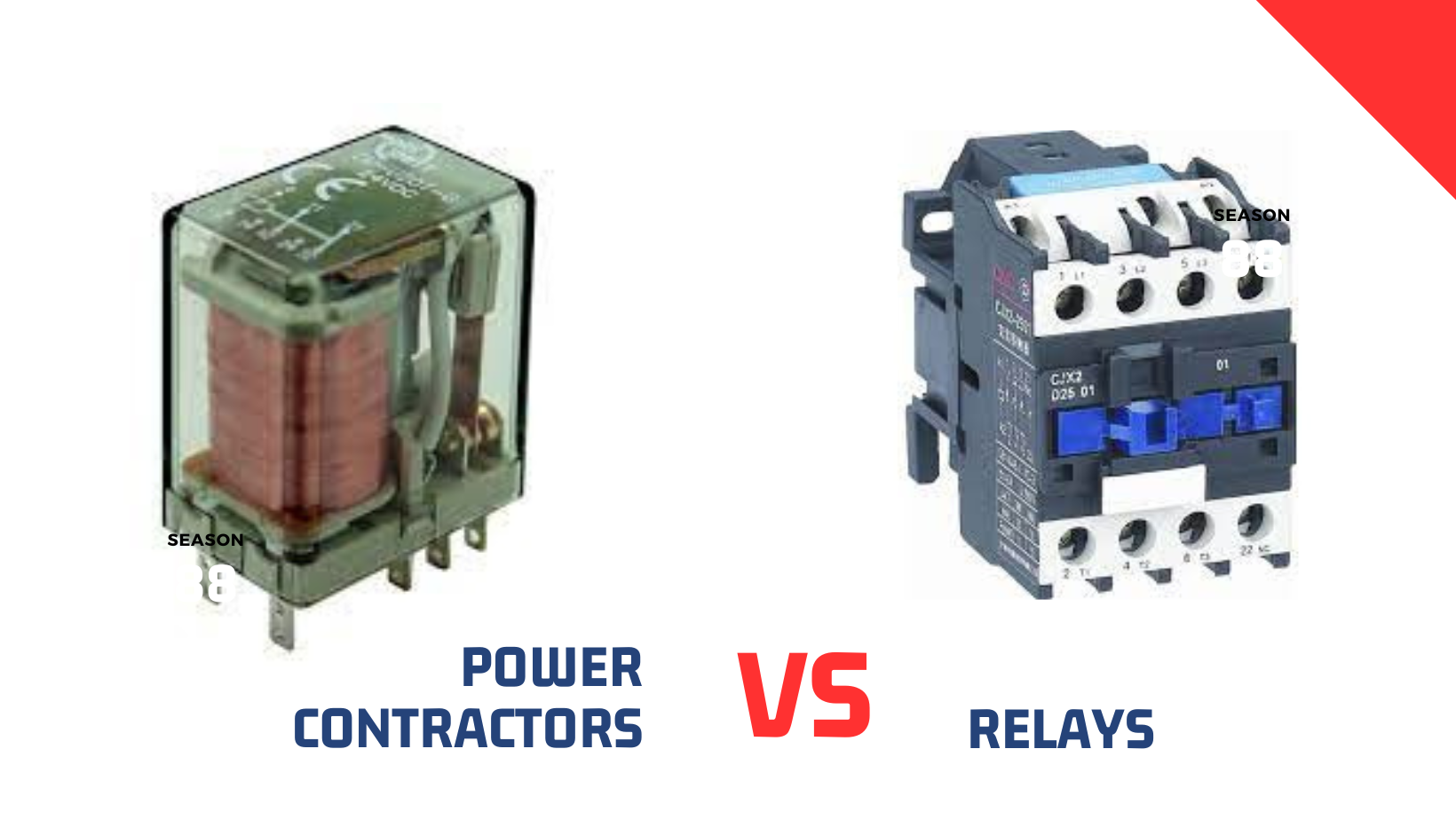 Power Contactors vs. Relays: Choosing the Right Switching Device for Your Application
