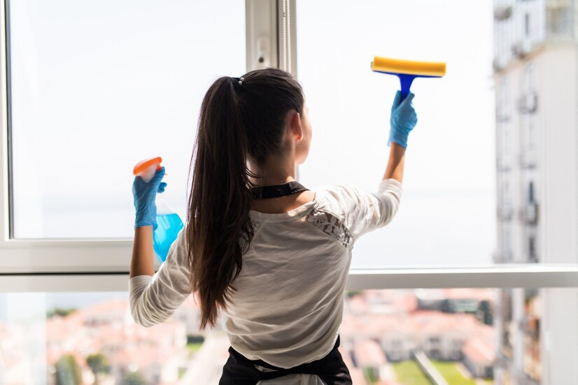 Window Cleaning Boosts Office a