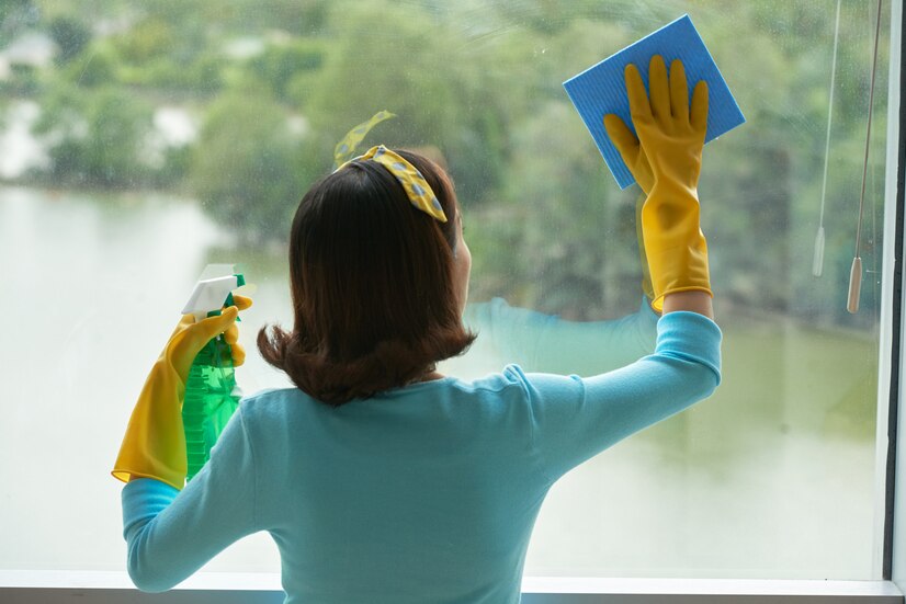Window Cleaning Boosts Office d
