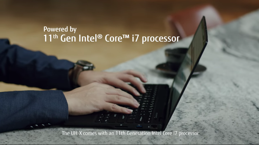 Fujitsu UH-X 12th Gen Intel Evo Core i7 Laptop