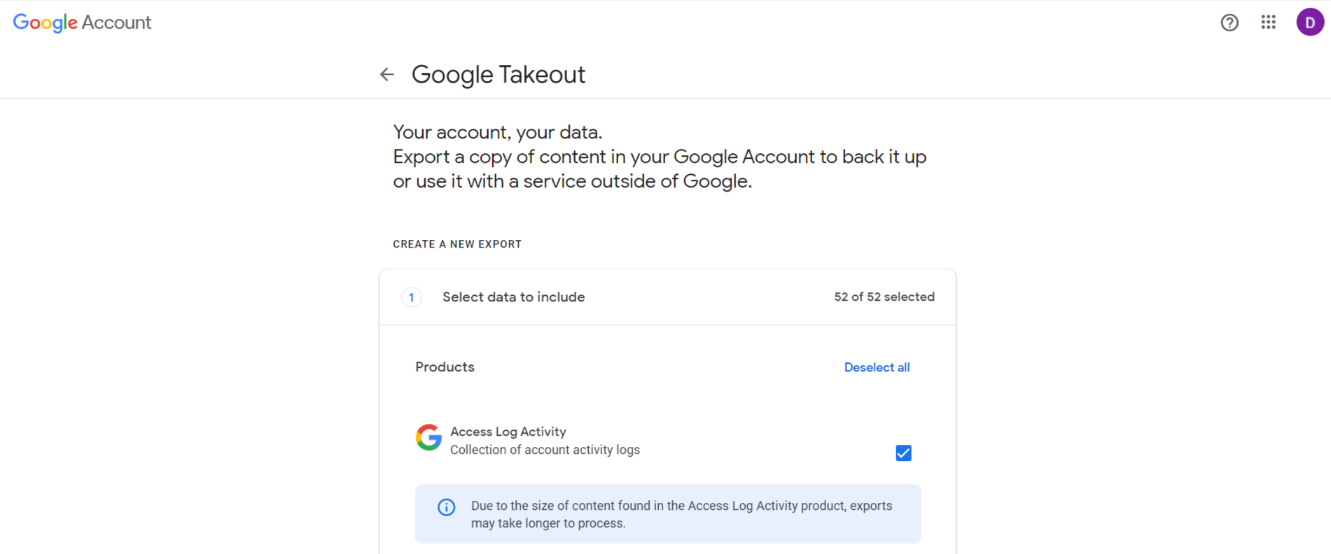 Google-Takeout
