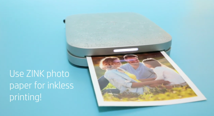 HP Sprocket 3x4 Instant Photo Printer