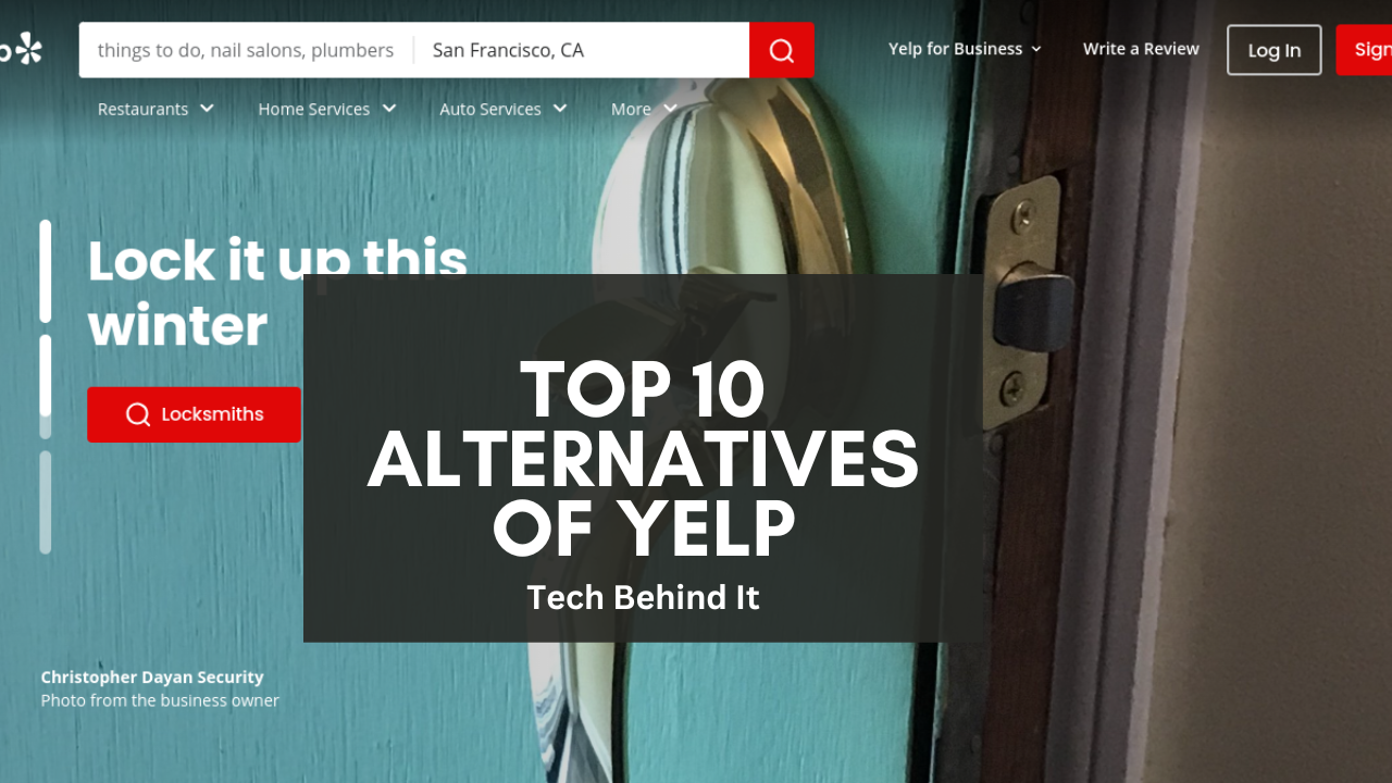 Top 10 Alternatives Of Yelp