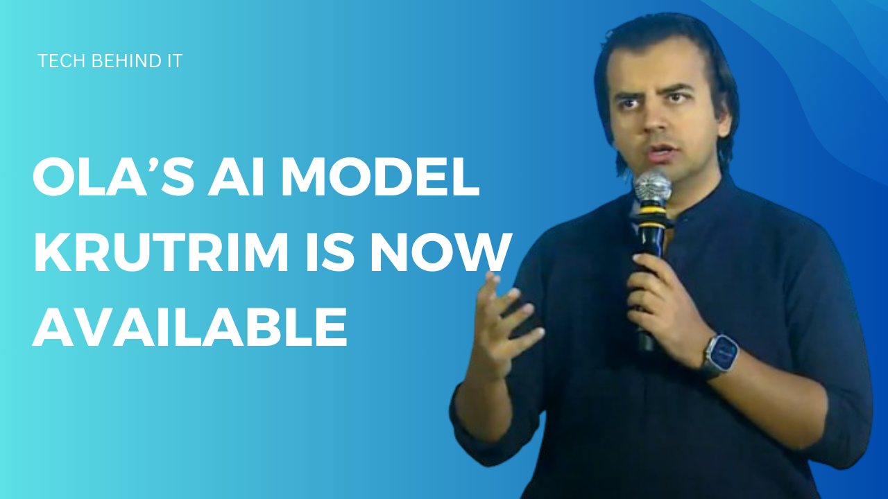 OLA’s AI Model Krutrim Is Now Available