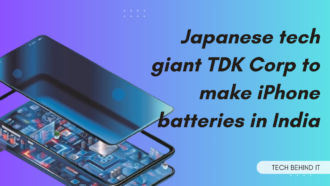 Japanese tech giant TDK Corp to make iPhone batteries in India