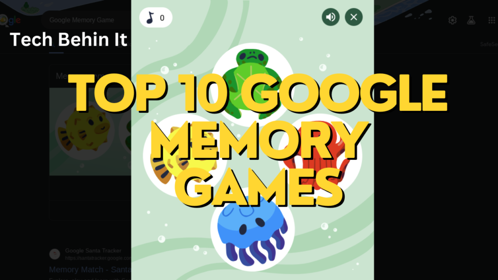 Top 10 Google Memory Games