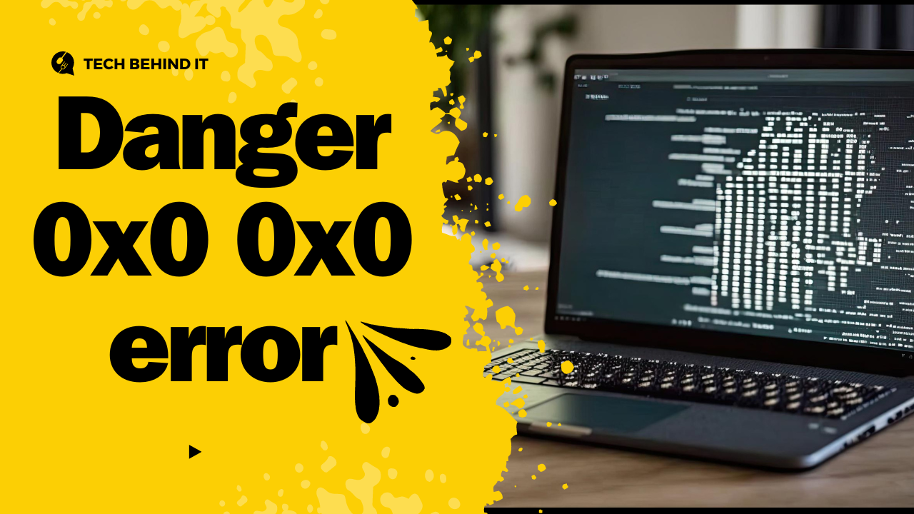 A Simple Guide To Resolve The 0x0 0x0 Error Code