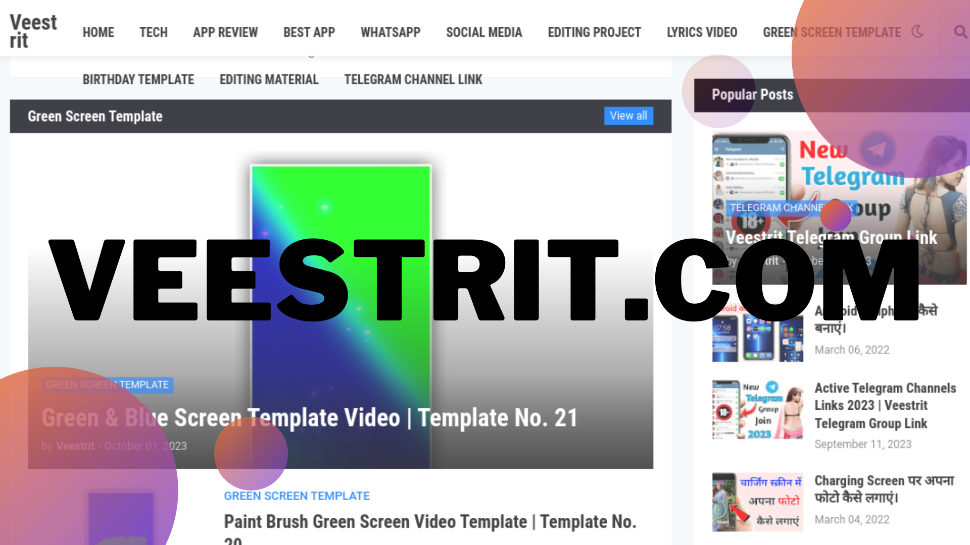 Get Up-to-Date Tech News with Veestrit 
