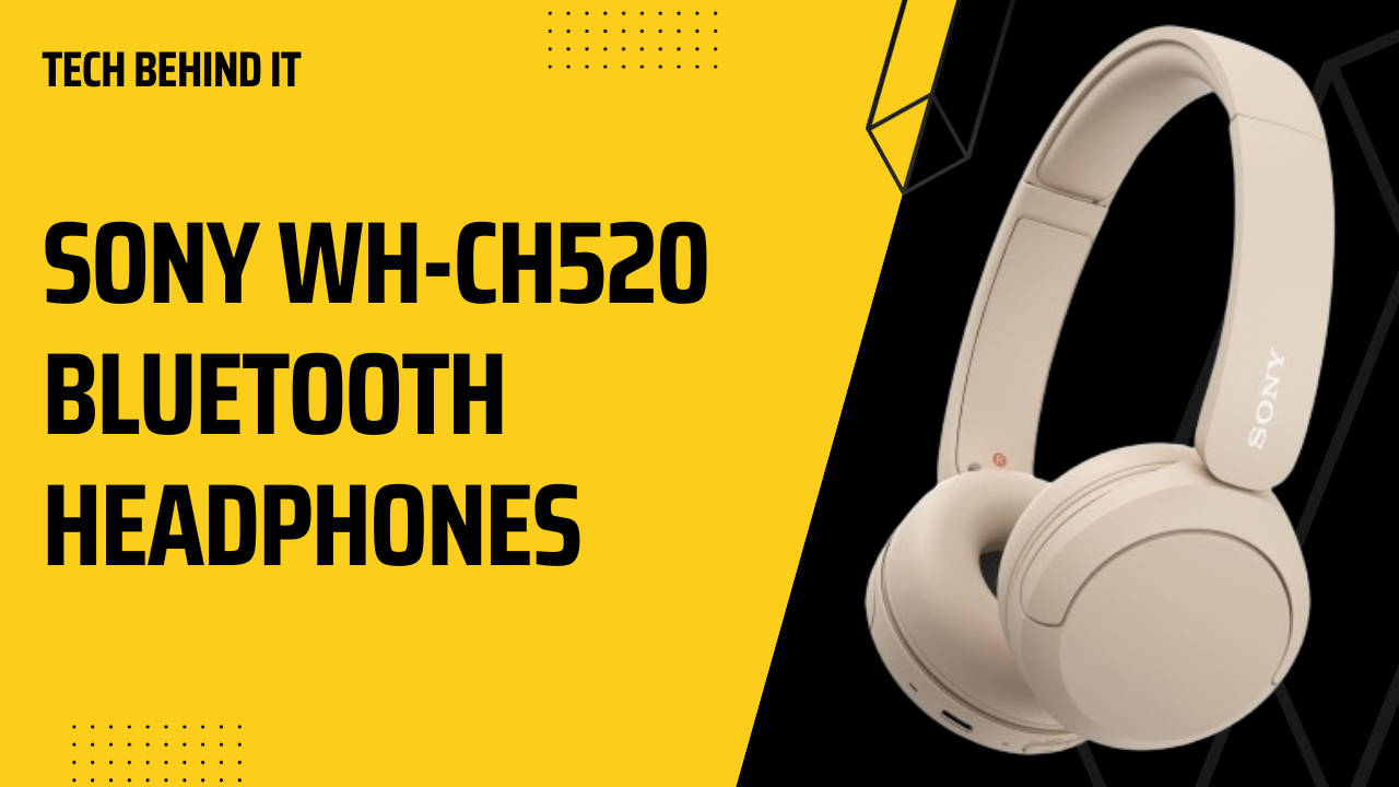 SONY WH-CH520 Bluetooth headphones