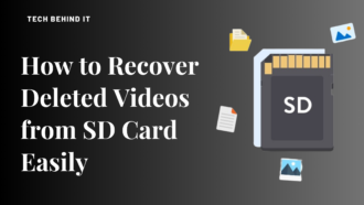 How to Recover Deleted Videos from SD Card Easily