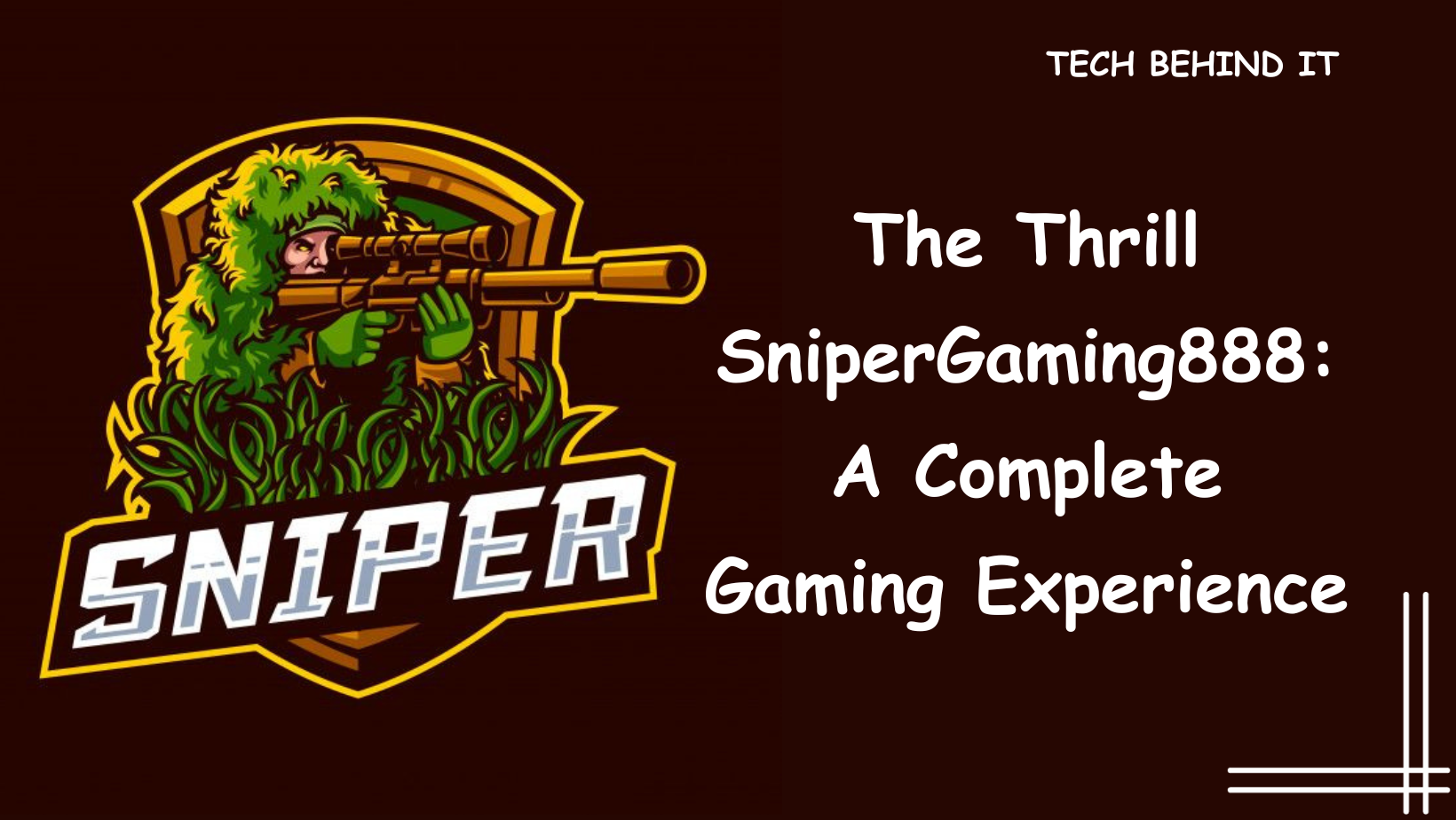 The Thrill SniperGaming888: A Complete Gaming Experience