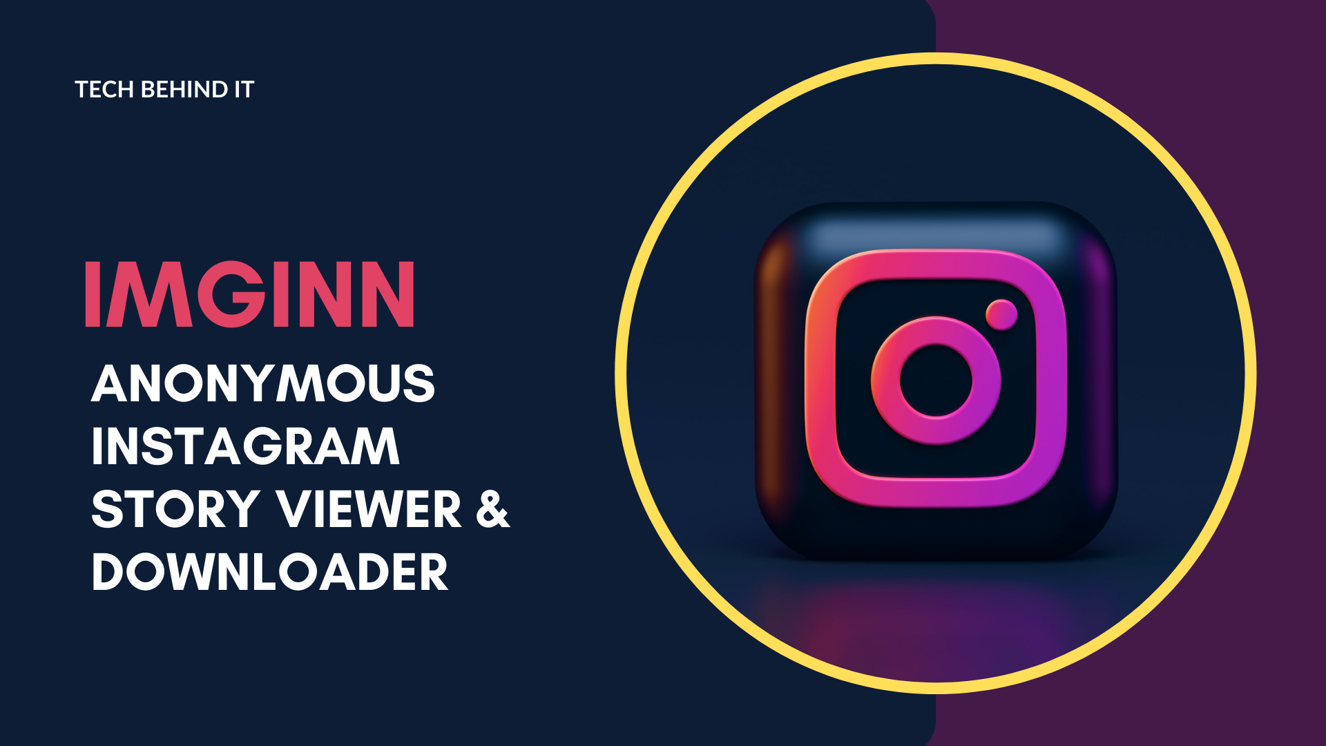 Anonymous Instagram Story Viewer & Downloader: Imginn