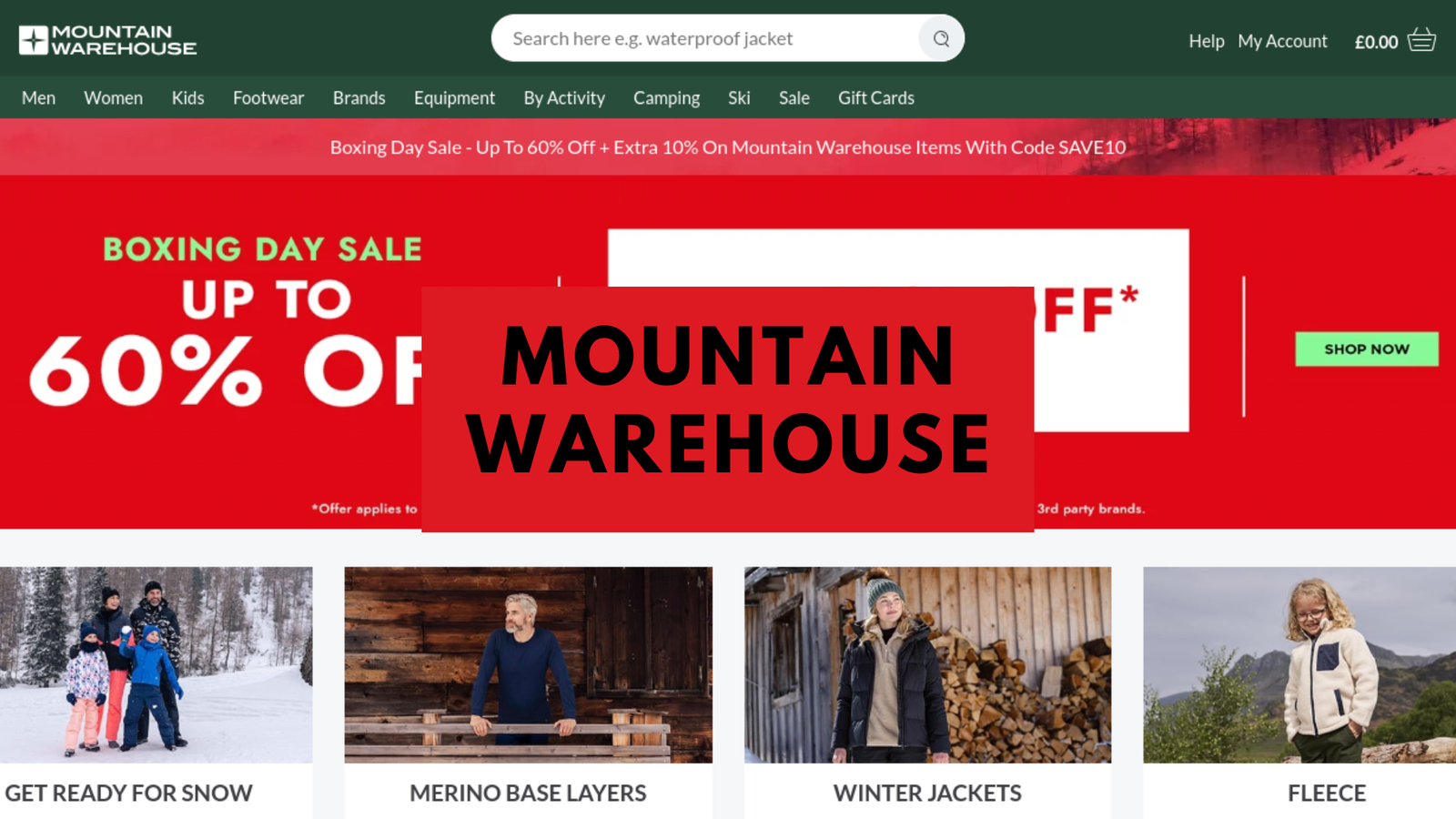 10 Sites Like Mountain Warehouse