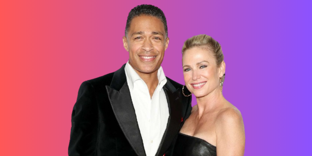 Amy Robach & T.J. Holmes mark their Red Carpet Debut With ‘Proud’