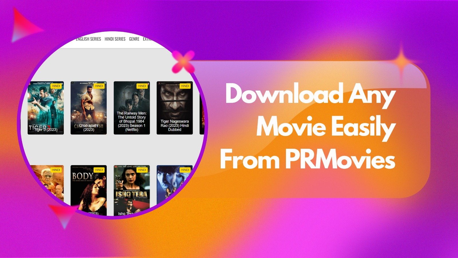 Download Any Movie Easily From PRMovies